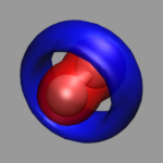 Electron redistribution in Hydrogen during WF-optimization